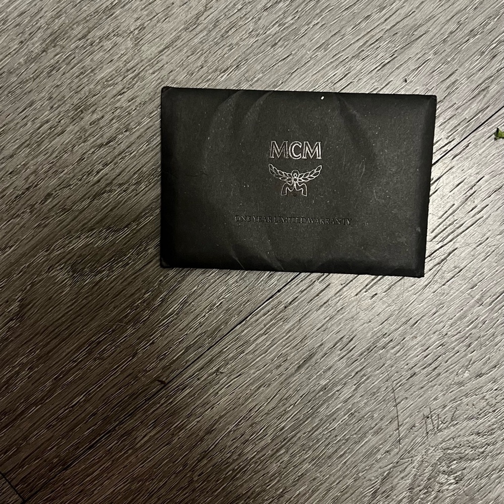 Mcm Red Monogram Interior Backpack - image 6